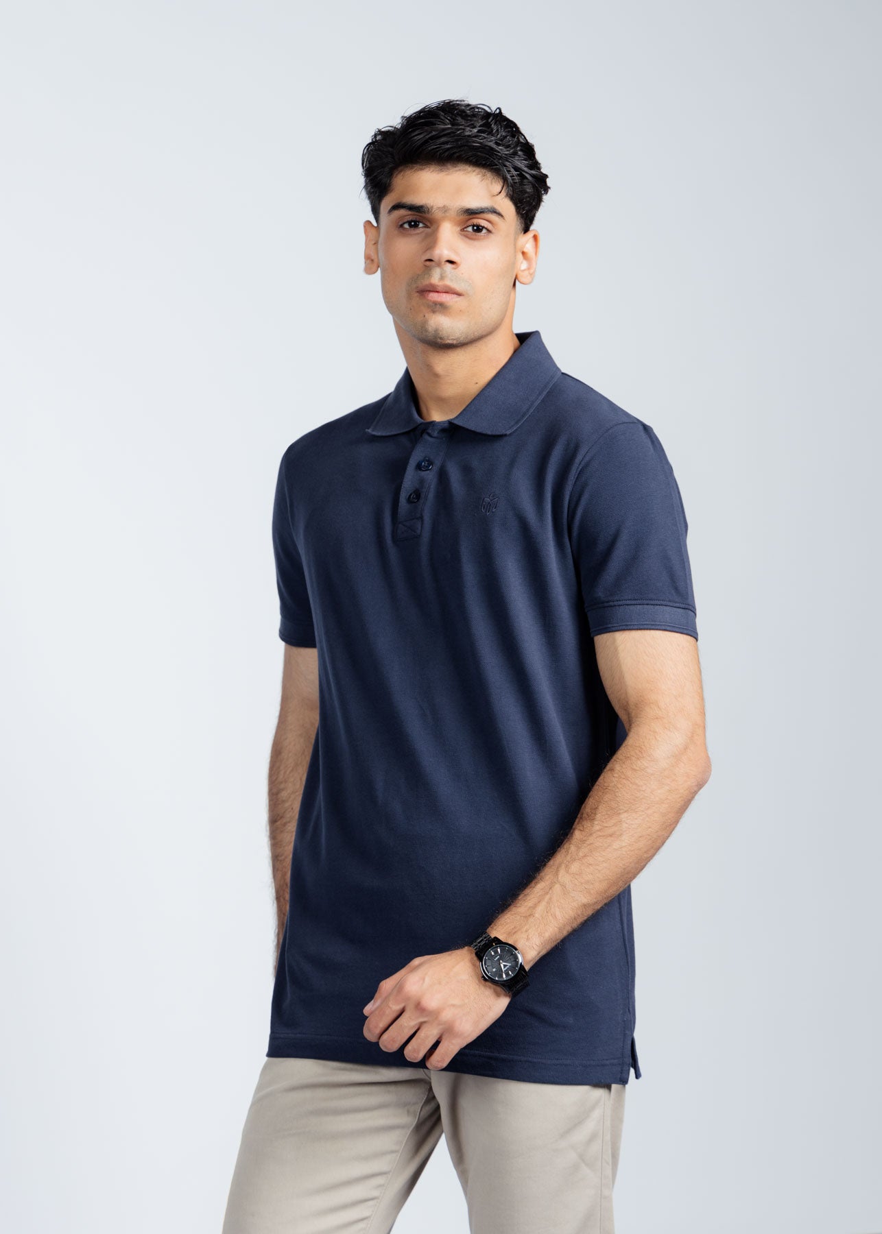 Premium Navy Blue  Polo